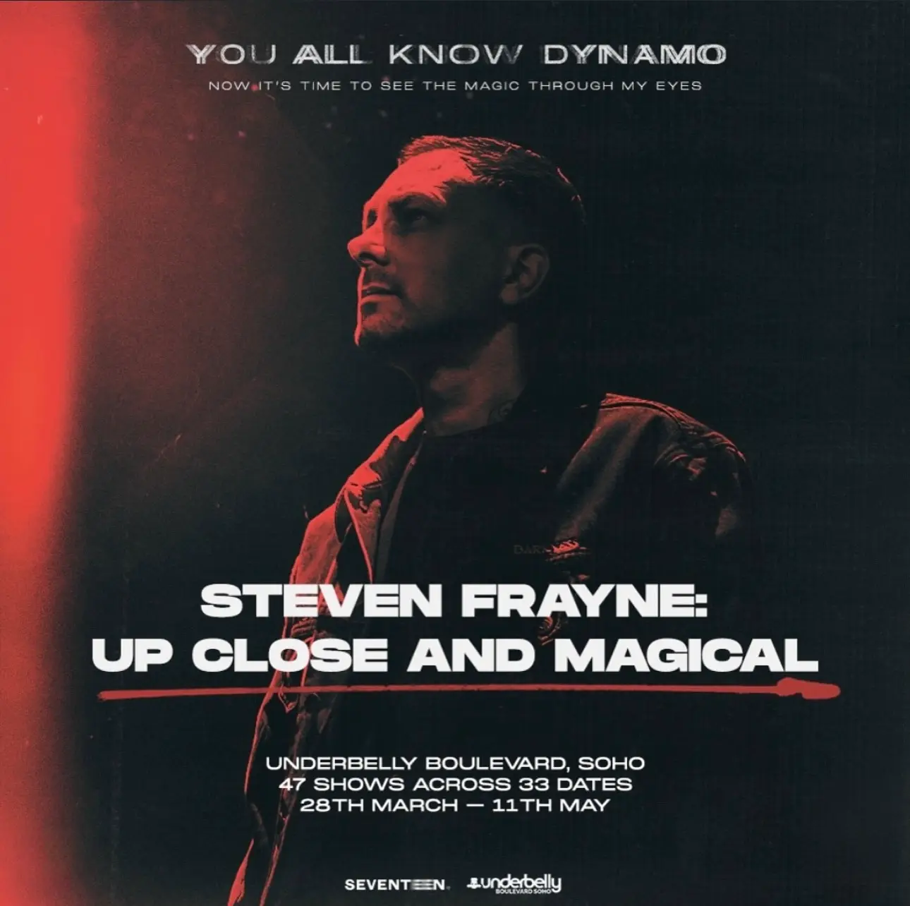 Dynamo: Up Close and Magical: Dynamo / Steven Frayne